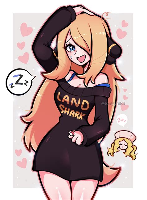 Cynthia has a strong bond with Garchomp, as she is used more often than any of her other Pokmon. . Cynthia hent